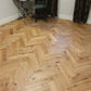 Lusso Uniqo Herringbone Natural Brushed & Lacquered Engineered Oak