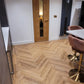 Lusso Portofino Dry Back Herringbone Sunshine Oak