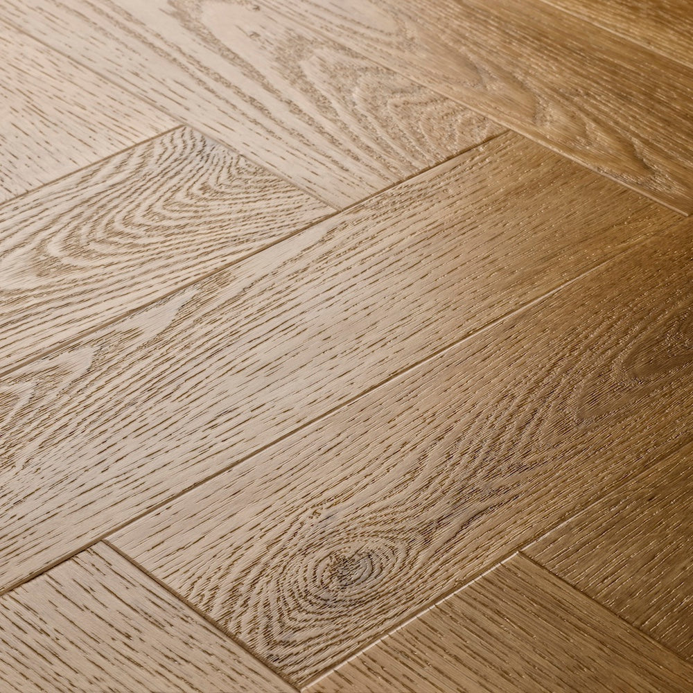 Elements Inspirations Herringbone Barn Oak EIH07 Glue Down LVT Vinyl Flooring