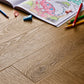 Elements Inspirations Herringbone Barn Oak EIH07 Glue Down LVT Vinyl Flooring