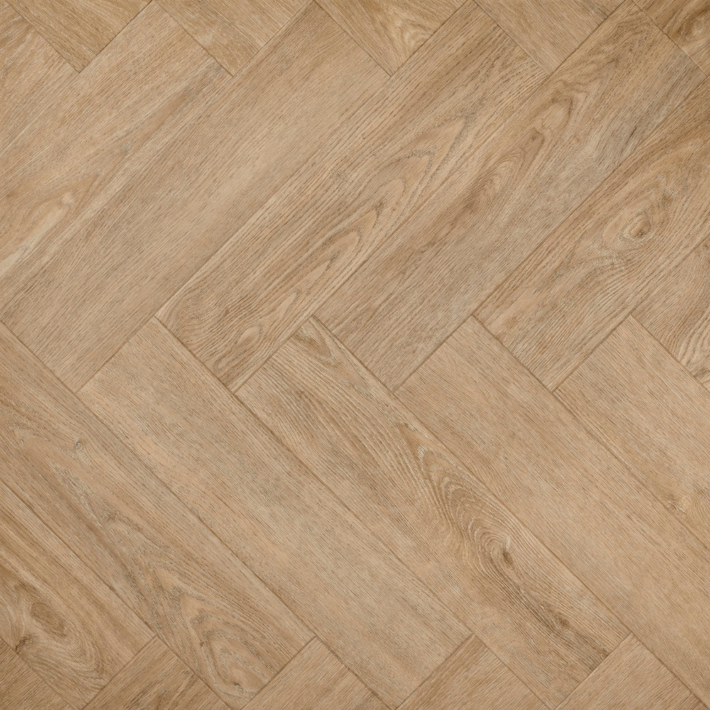 Elements Inspirations Herringbone Holm Oak EIH10 Glue Down LVT Vinyl Flooring