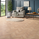 Lusso Capri Fernwood Oak Herringbone Engineered Wood Flooring