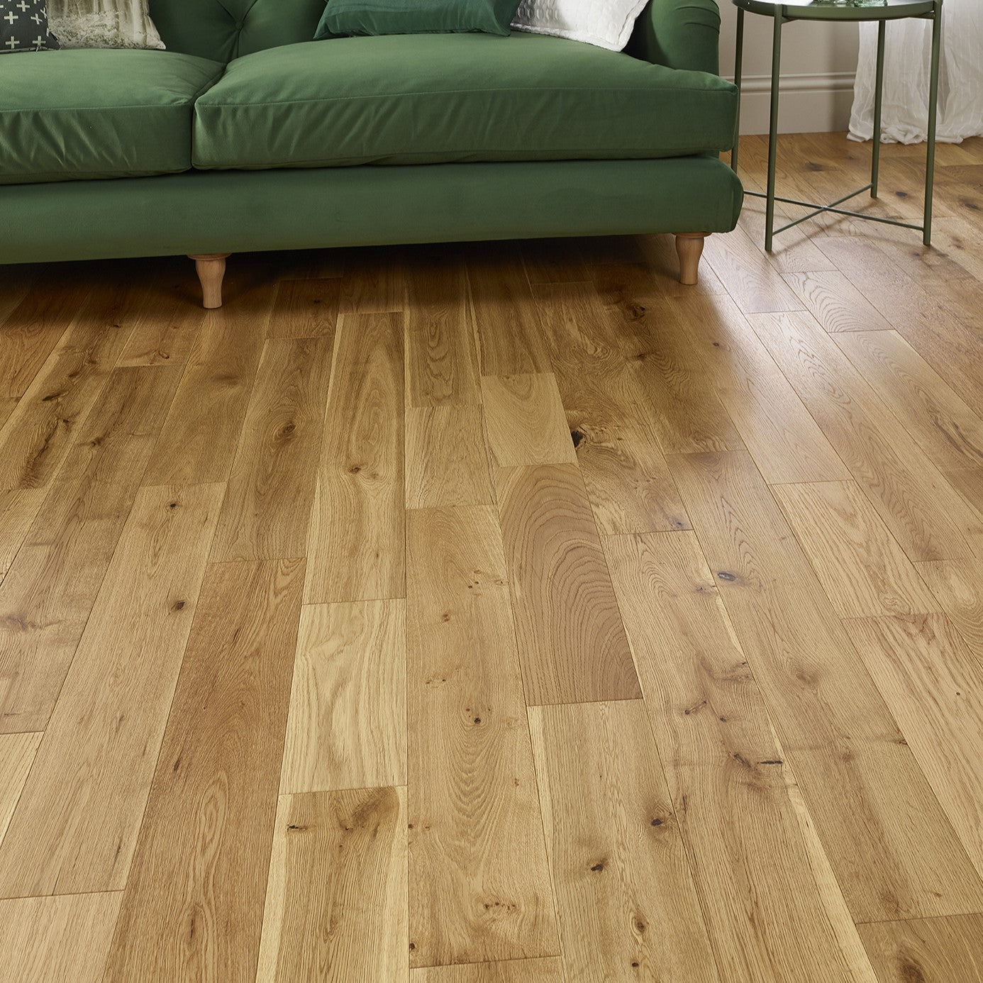 Lusso Novara Brushed & Lacquered Engineered Oak