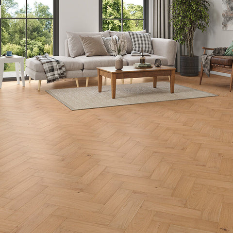 Lusso Novara Luxe Charm Herringbone Engineered Oak