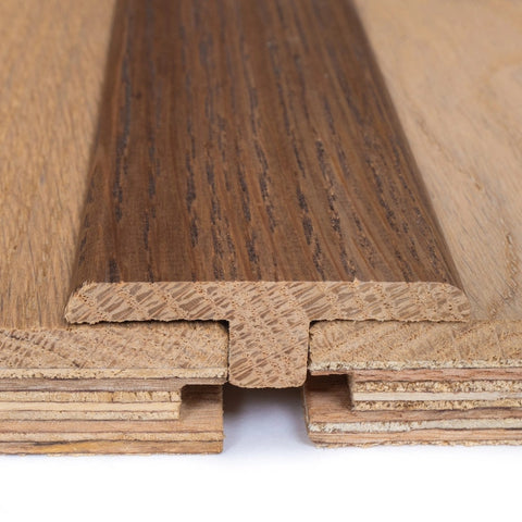 Lusso Smoked Oak T Profile - SS4 - Available Lengths 900mm & 2700mm